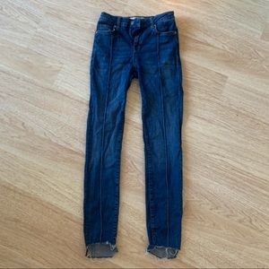 Free People Dark Wash Jeans Size W 26 R